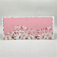 Sentiment Handmade Slimline Greeting/Note Card set #1