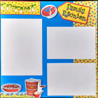 Summer Time Premade Scrapbook Layout Pages