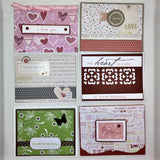 Valentine's Day/ Love Handmade Notecards Set #B