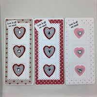 Valentine's Day/ Love Handmade Notecards Set #C