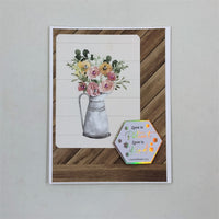 Inspirational and Encouraging  wood Grain Look Note Cards Set.