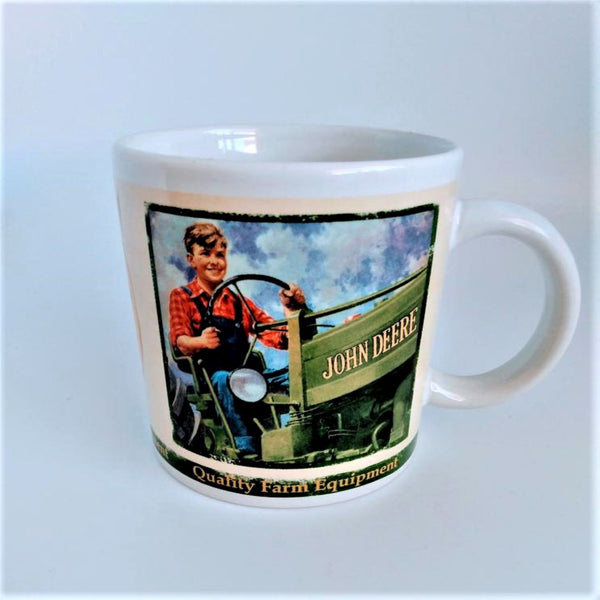 John Deere 2005 Collectors Ceramic Cup/Mug by Houston Harvest series #31451