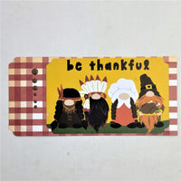 Handmade Thanksgiving / Thankful / Fall Silmline Greeting/Note Cards