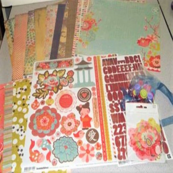 6 Page Scrapbooking Kit by Basic Gray