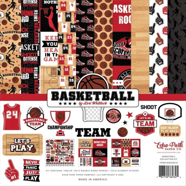 Echo Park - Basketball 12x12 Collection Kit