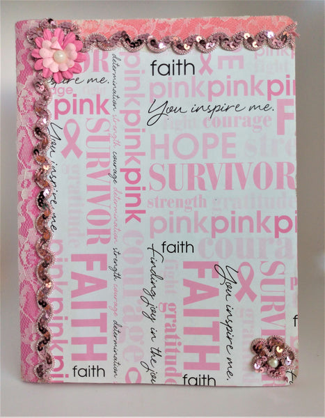 Breast Cancer Awareness note book