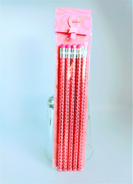 Breast Cancer Awareness pencils pack 