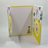 Flip Top Fancy Fold Notecard / Gift Card Holder/ Birthday Notecard