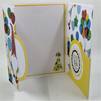 Flip Top Fancy Fold Notecard / Gift Card Holder/ Birthday Notecard