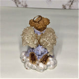 Boyd's Bears & Friends  Retired  Angel Praying Figurine / "Glory B. Angelfaith... Amen"