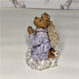Boyd's Bears & Friends  Retired  Angel Praying Figurine / "Glory B. Angelfaith... Amen"