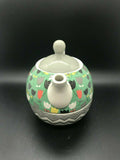 Pavilion Gift Company Bloom Sister Ceramic Tea for One, 15 oz, Multicolor