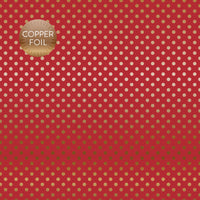 Carta Bella - Copper Foil Dots 12 x12 Collection kit - 6 Page Pack