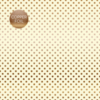 Carta Bella - Copper Foil Dots 12 x12 Collection kit - 6 Page Pack