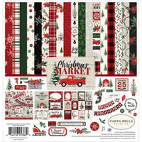 Carta Bella - Christmas Market Collection KIt - 12x12  Collection  kit