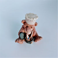 Vintage Take Me Home Teddies- Cooking Clayton Teddy Bear Figurine