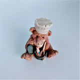 Vintage Take Me Home Teddies- Cooking Clayton Teddy Bear Figurine