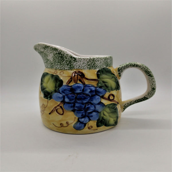 Panware Home Essentials Larger Creamer Pitcher Grape Pattern