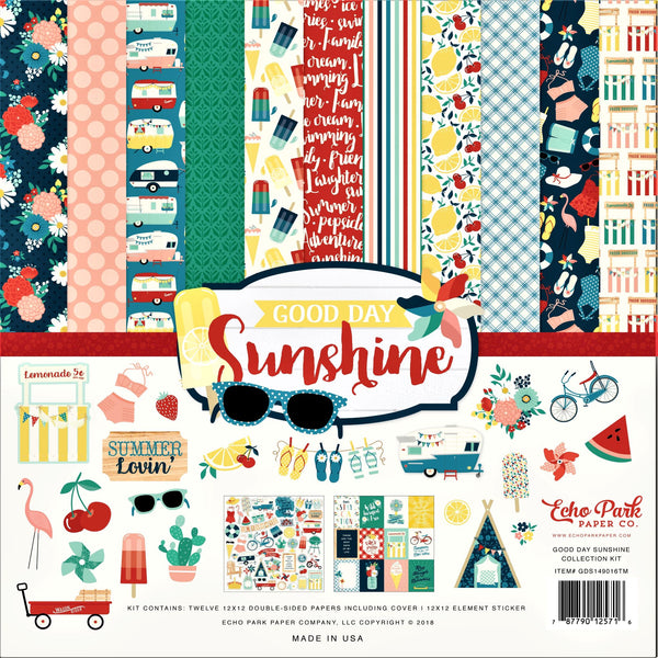 Echo Park - Good Day Sunshine - 12x12 Collection Kits