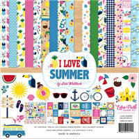 Echo Park - I Love Summer - 12 x 12 Collection Kit  by Lori Whitlock