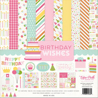 Echo Park - Birthday Wishes Girl -12 X12 Collection Kits