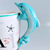 Dolphin 3D Handle Miami Souvenir Mug/Cup