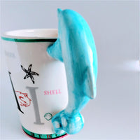 Dolphin 3D Handle Miami Souvenir Mug/Cup