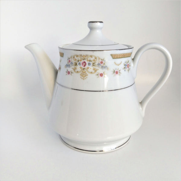 Vintage Signature Collection Fine China Coronet 117 Teapot Made in Japan