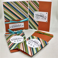 Coffee Cup Shape Gift Card Holders With Notecard