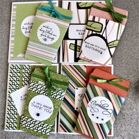 Coffee Cup Shape Gift Card Holders With Notecard