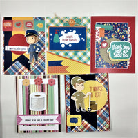 First Responders Thank You Handmade Note Card Sets #4