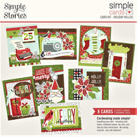 Simple Stories - Holiday Hellos Collection Kit - Card Making Kit