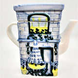 Vintage Ceramic Figural Teapot - London Townhouse