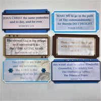 Inspirational Mini Slimline Scripture Greetings/Notecards Set #C