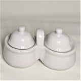 Vintage Ceramic Jam & Jelly Server Pot / Houston Harvest.