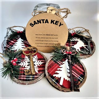 Stocking Stuffers Under $ 5 - Santa Magically  Key