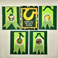 St. Patrick's Day Handmade Note Cards Set # 1