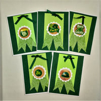 St. Patrick's Day Handmade Note Cards Set #2