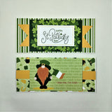 Saint Patrick's Day Slimline Handmade 2 Note Card Set #5