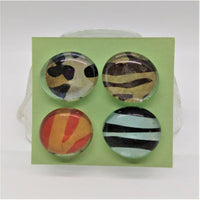 Glass Dome Refrigerator Magnets