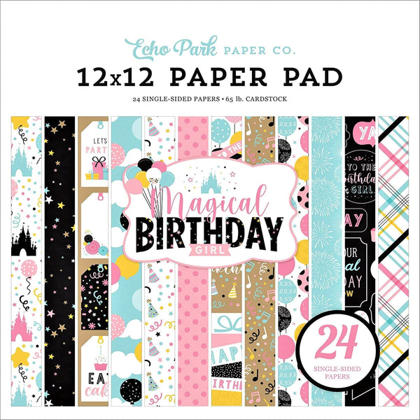 Echo Park - Magical Birthday Girl Collection Kit- 12x12 Collection Kit