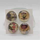 Glass Dome Refrigerator Magnets