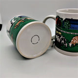 Set of 2 "MOO COW COCOA" Hot Cocoa COW MUGS ~ 1999 Series