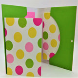 Happy Spring / Blank Note Card Sets with Coordinating Note Card Folders