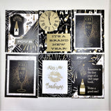 New Year Celebration Handmade Greeting/Note Cards #1