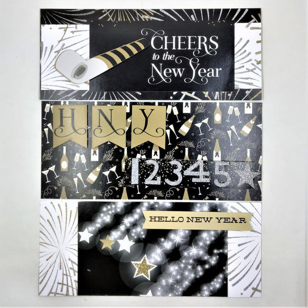 New Year Celebration Handmade Greeting/Note Cards #3