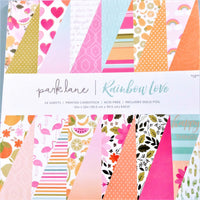 Park Lane - 12x12 Rainbow Love - Paper Pack