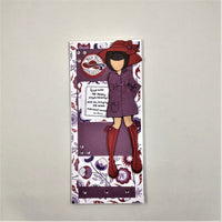 Red Hat Society Slimline Greeting/Notecard Set A