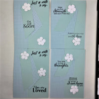 Cheerful Handmade 4-Notecard Set