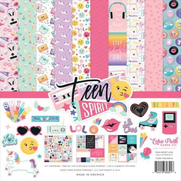 Echo Park - Teen Spirit Girl - 12x12 Collection Kit